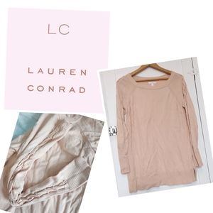 Lauren Conrad tie sleeve sweater